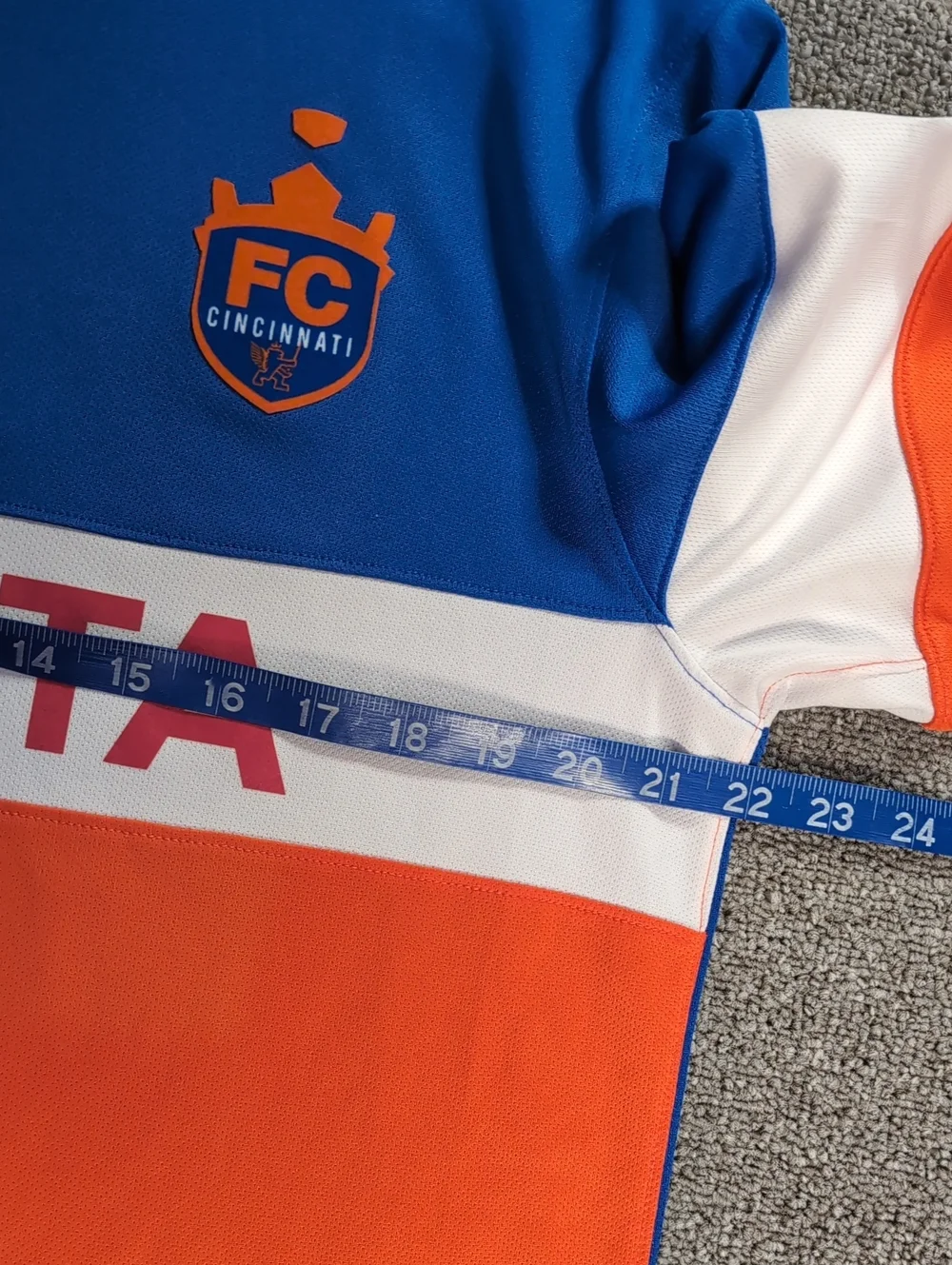 RARE Nike FC Cincinnati USL Jersey L Toyota Jimmy McLaughlin #20 Grails - Picture 14 of 15